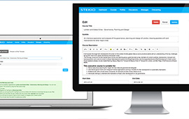 STEKIO learning engagement administrator platform